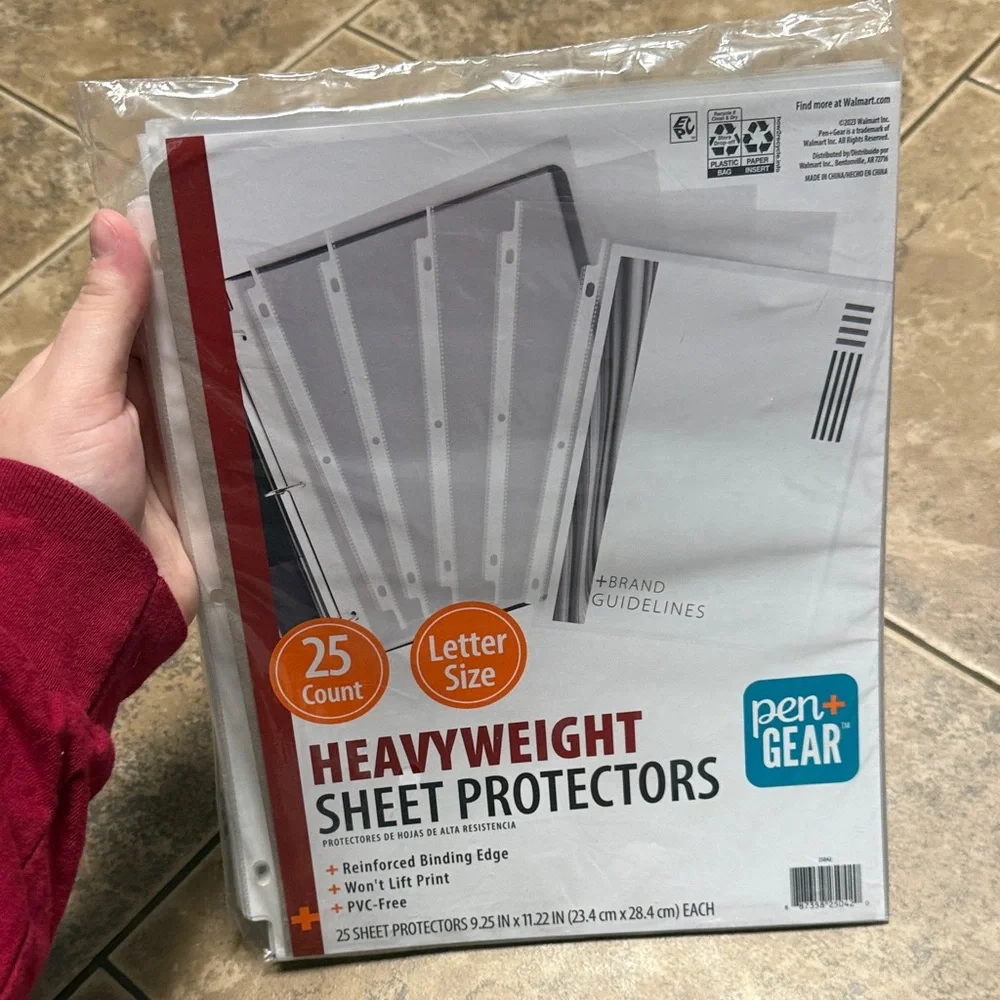 Heavyweight Sheet Protectors